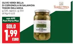 Pam Olive verdi bella di cerignola in salamoia TESORI DELL'ARCA offerta