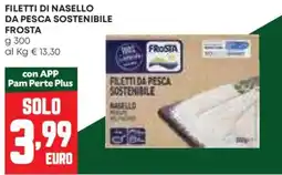 Pam Filetti di nasello da pesca sostenibile FROSTA offerta