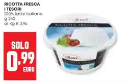 Pam Ricotta fresca I TESORI offerta