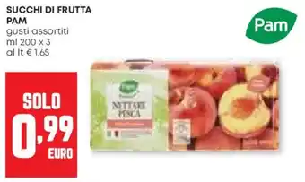 Pam Succhi di frutta PAM offerta