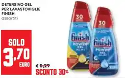 Pam Detersivo gel per lavastoviglie FINISH offerta