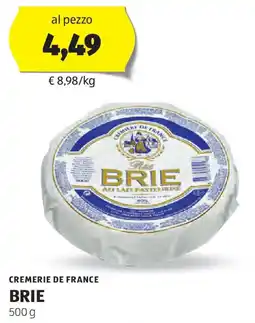 ALDI Cremerie de france brie offerta