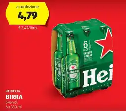 ALDI Heineken birra offerta