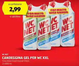 ALDI Wc net candeggina gel per wc xxl offerta