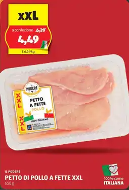 ALDI Il podere petto di pollo a fette xxl offerta