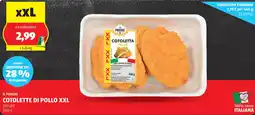 ALDI Il podere cotolette di pollo xxl offerta