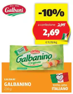 ALDI Galbani galbanino offerta