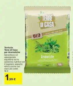 Carrefour Terriccio Terre di Casa per Aromatiche offerta