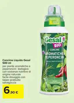 Carrefour Concime Liquido Gesal offerta