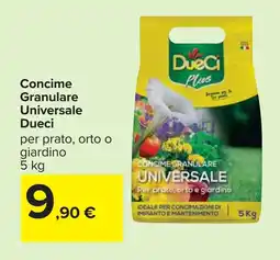 Carrefour Concime Granulare Universale Dueci offerta