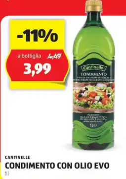 ALDI CANTINELLE Condimento con olio evo offerta