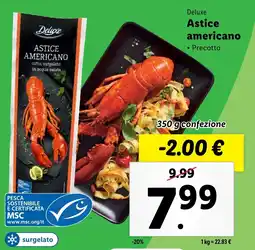 Lidl Deluxe Astice americano offerta