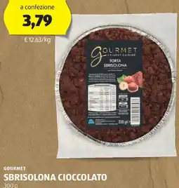 ALDI Gourmet sbrisolona cioccolato offerta