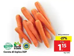 Lidl Carota di Ispica IGP offerta