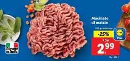 Lidl Macinato di maiale offerta