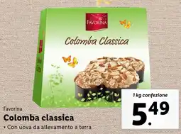 Lidl Favorina Colomba classica offerta