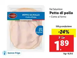 Lidl Dal Salumiere Petto di pollo offerta