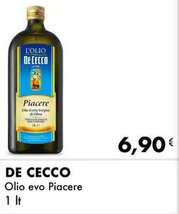 Iper Tosano DE CECCO Olio evo Piacere offerta