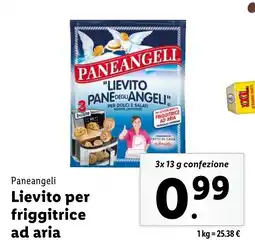 Lidl Paneangeli Lievito per friggitrice ad aria offerta