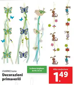 Lidl LIVARNO home Decorazioni primaverili offerta