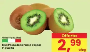 Eurospar Kiwi Passo dopo Passo Despar offerta