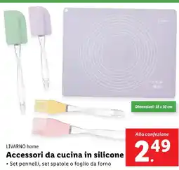 Lidl LIVARNO home Accessori da cucina in silicone offerta