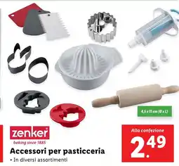 Lidl zenker Accessori per pasticceria offerta