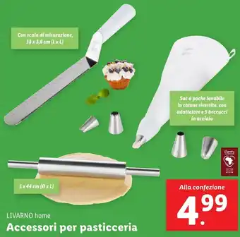 Lidl LIVARNO home Accessori per pasticceria offerta