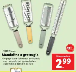 Lidl LIVARNO home Mandolina o grattugia offerta