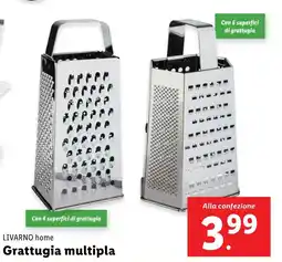 Lidl LIVARNO home Grattugia multipla offerta