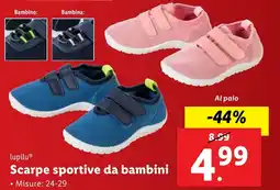 Lidl lupilu Scarpe sportive da bambini offerta