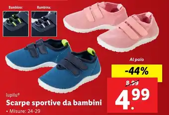 Lidl lupilu Scarpe sportive da bambini offerta