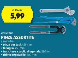 ALDI WORKZONE Pinze assortite offerta