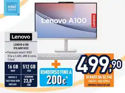 Unieuro Lenovo A100 (FOJ6001UIX) offerta