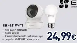 Unieuro H6c + Lb1 white offerta