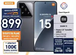 Unieuro mi XIAOMI 15 offerta