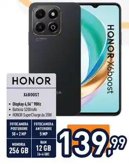 Unieuro Honor X6BOOST offerta