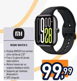 Unieuro mi REDMI WATCH 5 offerta