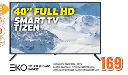 Ipercoop EKO TV LED FHD 40" K40FST offerta