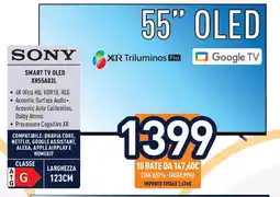 Unieuro SONY Smart tv oled XR55A83L offerta