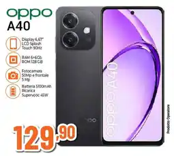 Ipercoop Oppo a40 offerta