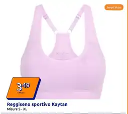 Action Reggiseno sportivo Kaytan offerta