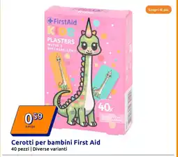 Action Cerotti per bambini First Aid offerta