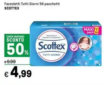 Iper La Grande Fazzoletti tutti giorni SCOTTEX offerta