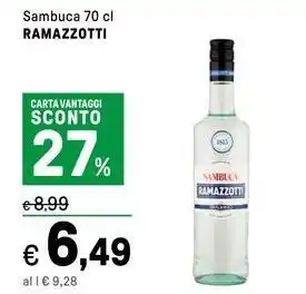 Iper La Grande Sambuca RAMAZZOTTI offerta