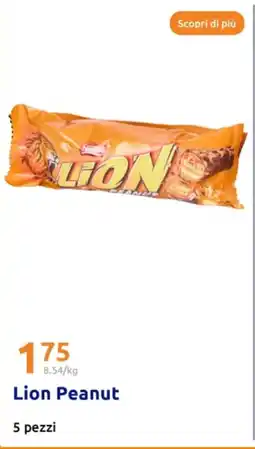 Action Lion Peanut offerta