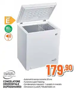 Ipercoop Congelatore orizzontale DCP145SH4WE0 offerta