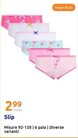 Action Slip offerta