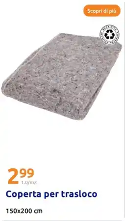 Action Coperta per trasloco offerta