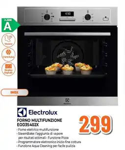 Ipercoop Electrolux forno multifunzione eod3s402x offerta